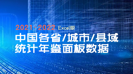 中国各省/城市/县域统计年鉴面板数据三合一！2021-2022