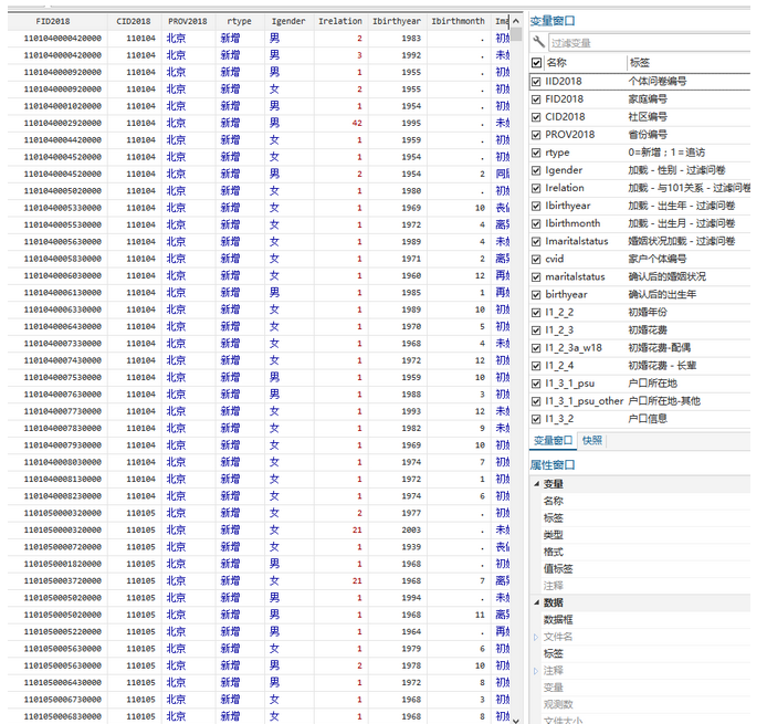 中国劳动力动态调查数据CLDS问卷+数据2011-2018年